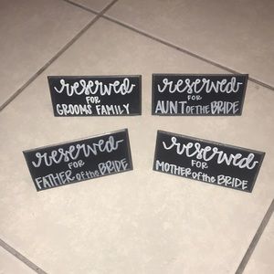 Metal Chalkboard Stand